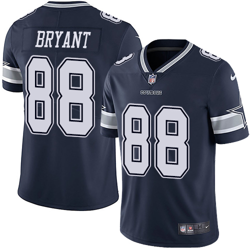 Nike Cowboys #88 Dez Bryant Navy Blue Team Color Men's Stitched NFL Vapor Untouchable Limited Jersey - Click Image to Close